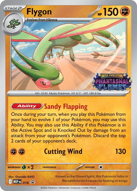 Flygon — MEP Black Star Promos 16