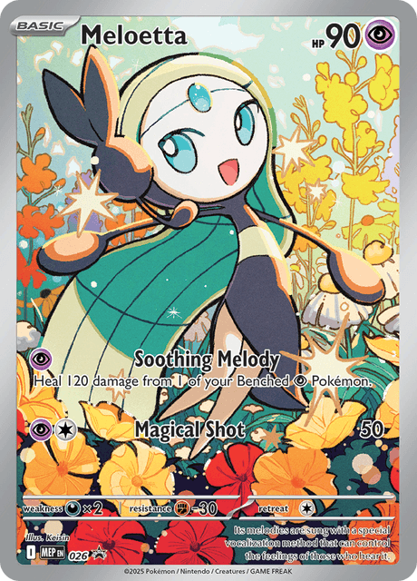 Meloetta — MEP Black Star Promos 26