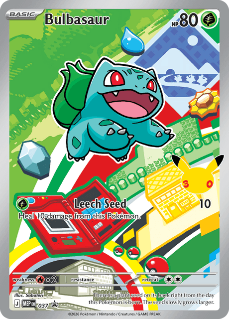Bulbasaur — MEP Black Star Promos 37