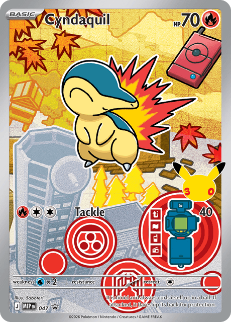 Cyndaquil — MEP Black Star Promos 47