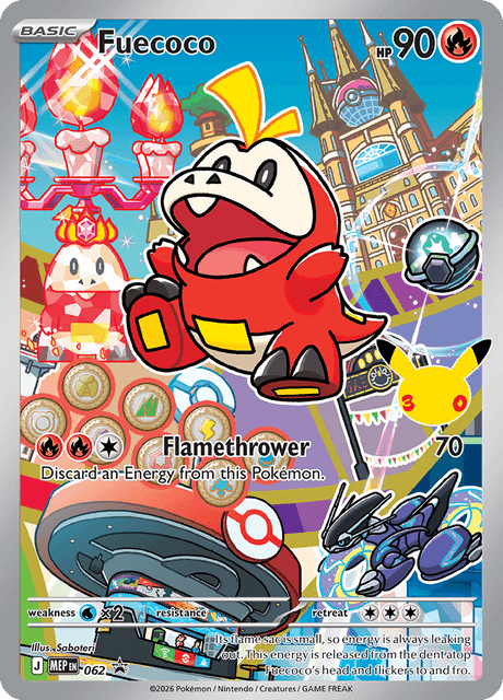 Fuecoco — MEP Black Star Promos 62