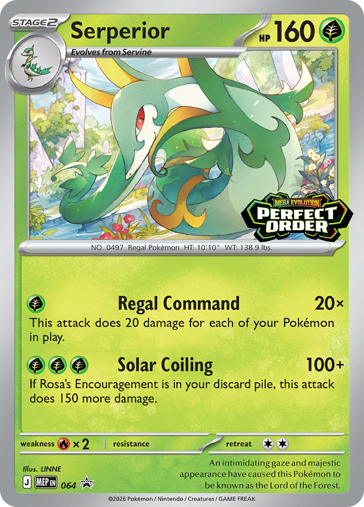 Serperior — MEP Black Star Promos 64