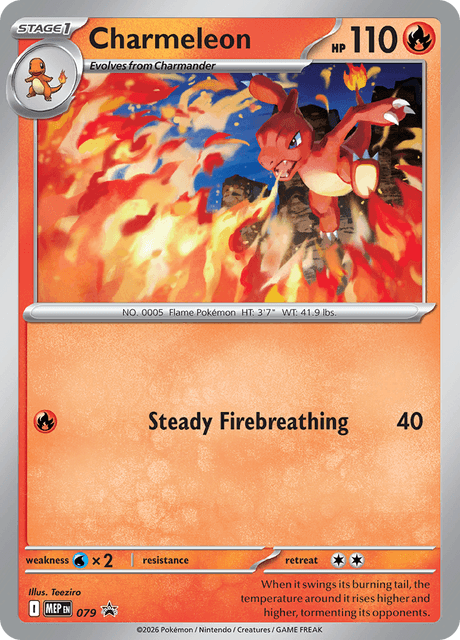 Charmeleon — MEP Black Star Promos 79