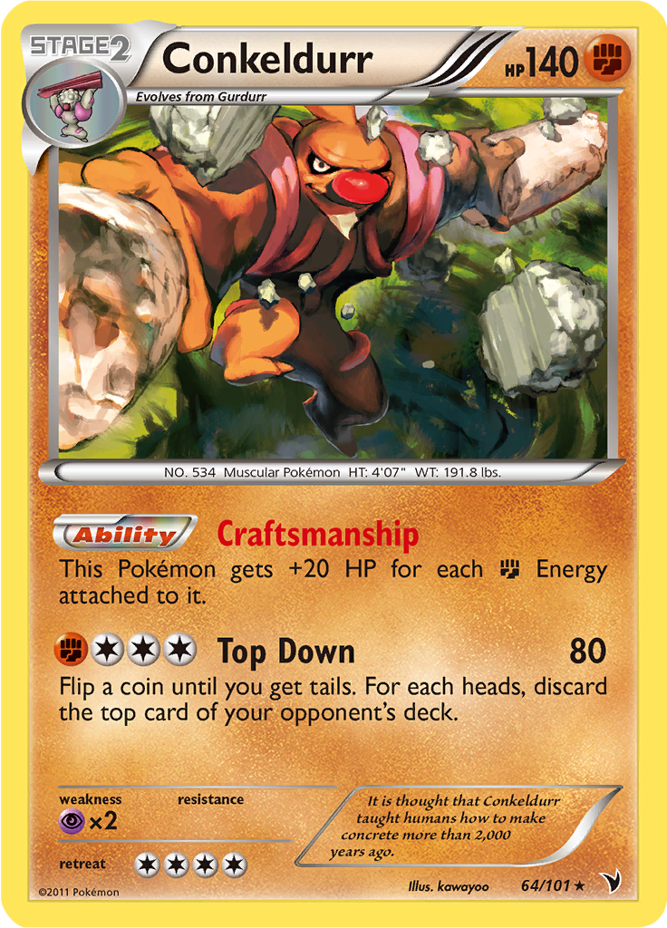 Conkeldurr Noble Victories (NVI) 64 Limitless