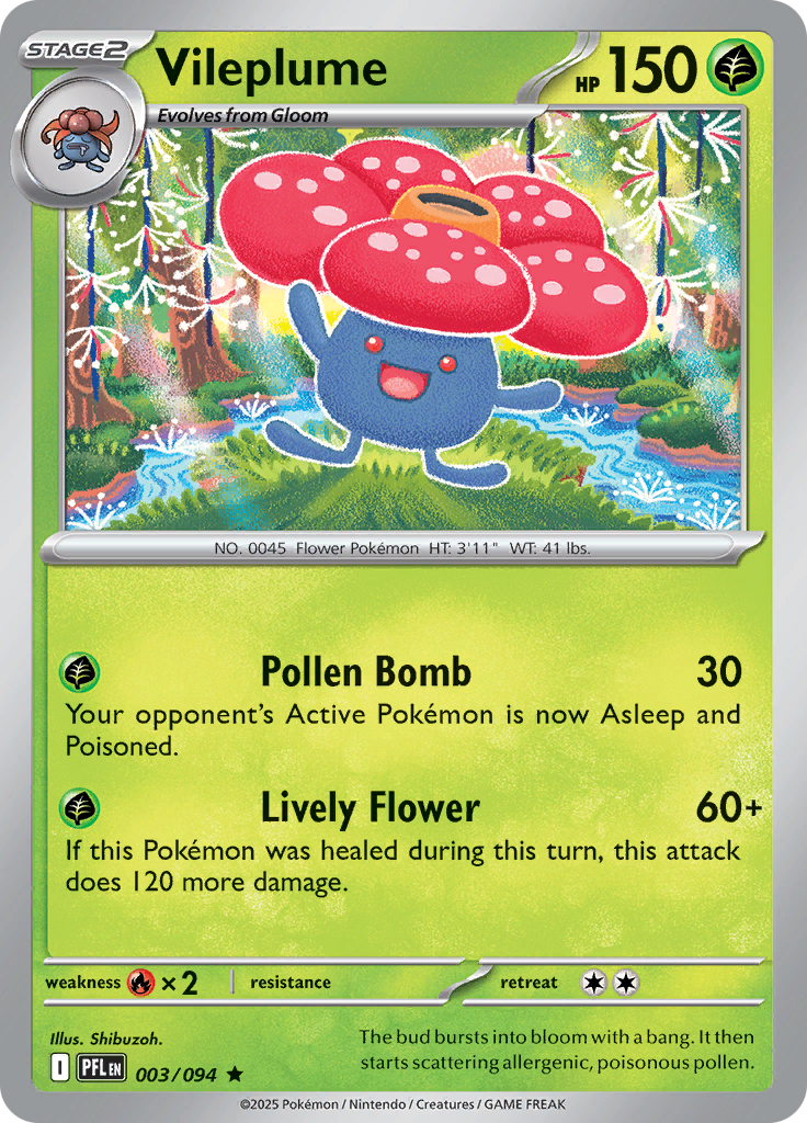 Vileplume — Phantasmal Flames 3