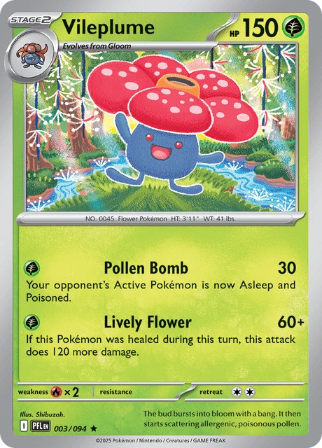 Vileplume — Phantasmal Flames 3