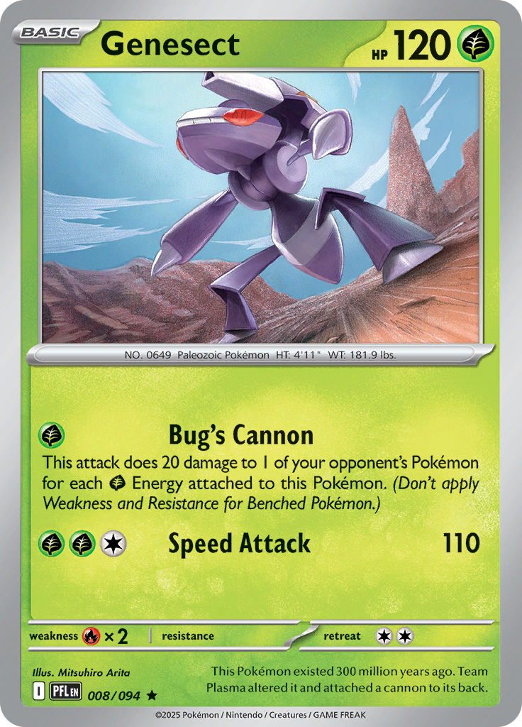 Genesect — Phantasmal Flames 8