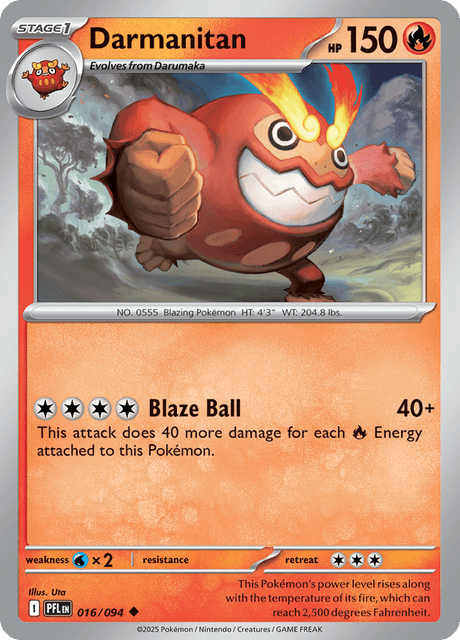 Darmanitan — Phantasmal Flames 16