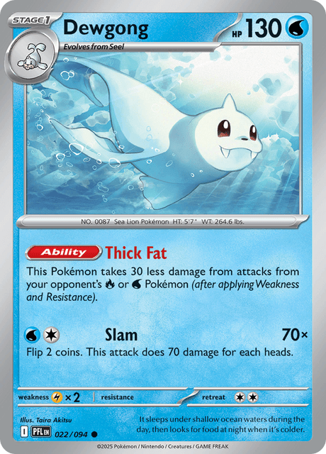 Dewgong — Phantasmal Flames 22