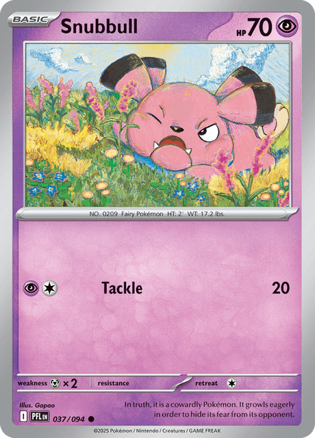Snubbull — Phantasmal Flames 37
