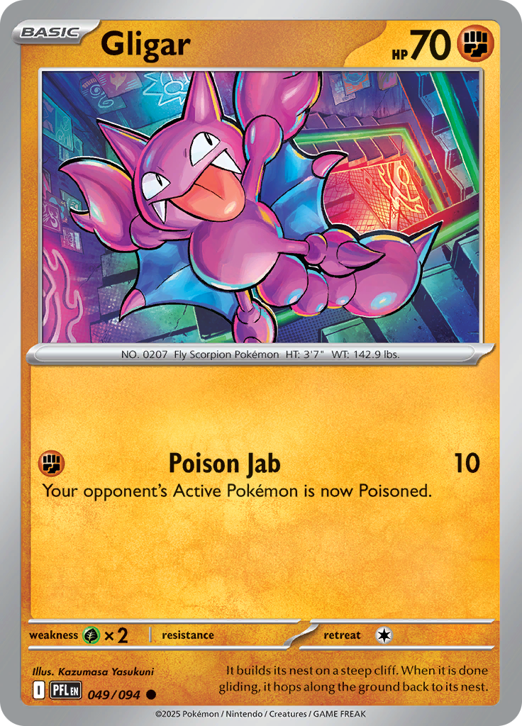Gligar — Phantasmal Flames 49