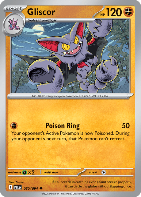 Gliscor — Phantasmal Flames 50