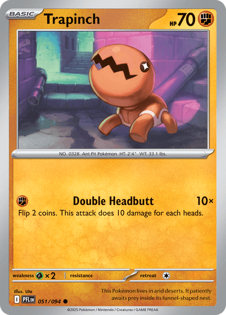 Trapinch — Phantasmal Flames 51