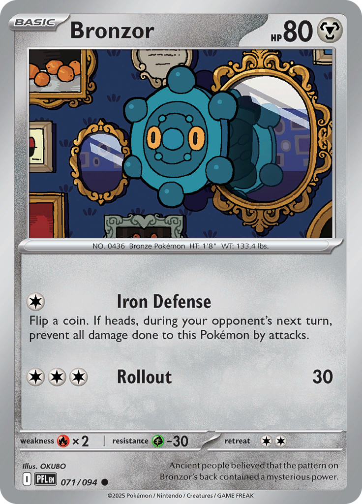 Bronzor — Phantasmal Flames 71