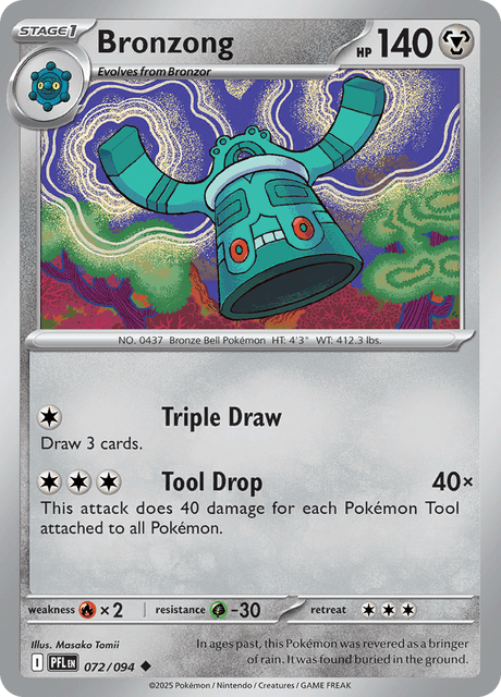 Bronzong — Phantasmal Flames 72