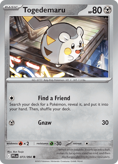 Togedemaru — Phantasmal Flames 73
