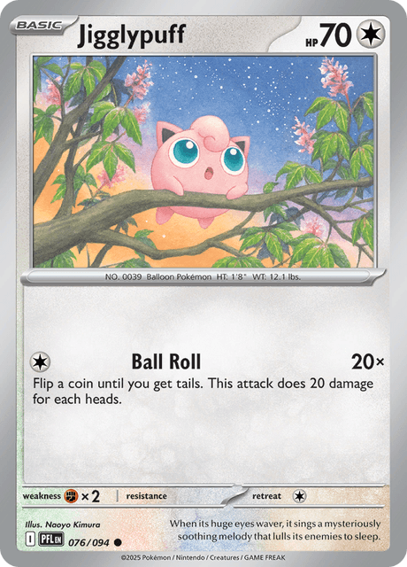 Jigglypuff — Phantasmal Flames 76