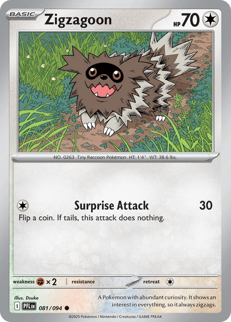 Zigzagoon — Phantasmal Flames 81
