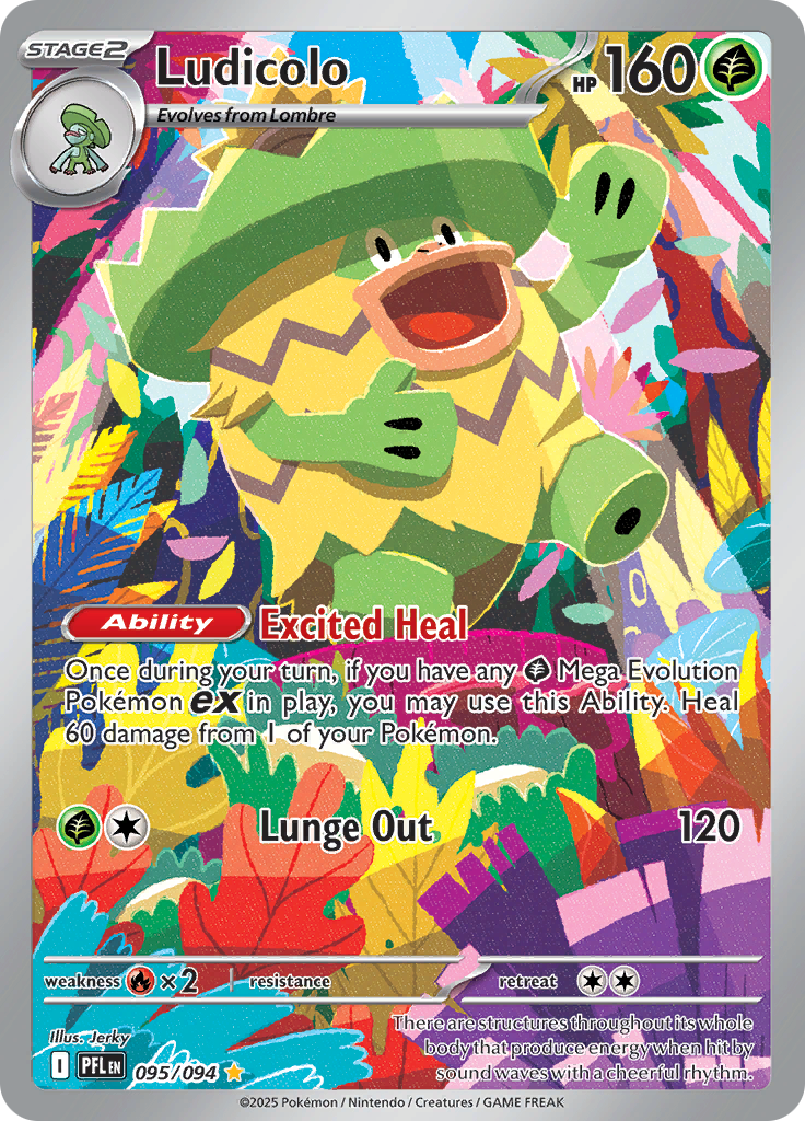 Ludicolo — Phantasmal Flames 95