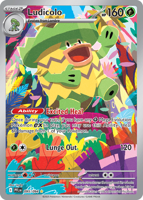 Ludicolo — Phantasmal Flames 95