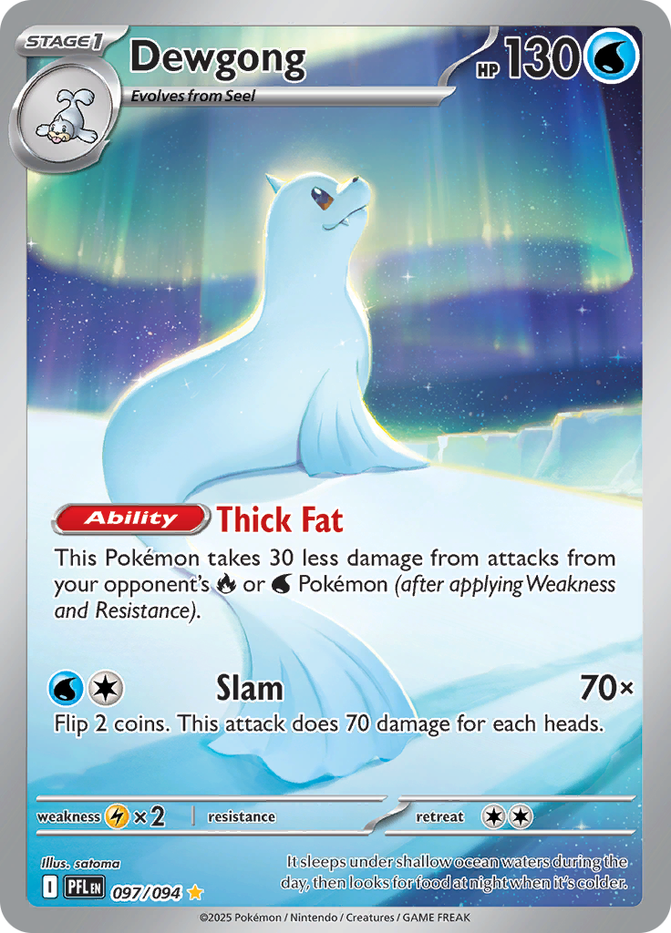 Dewgong — Phantasmal Flames 97