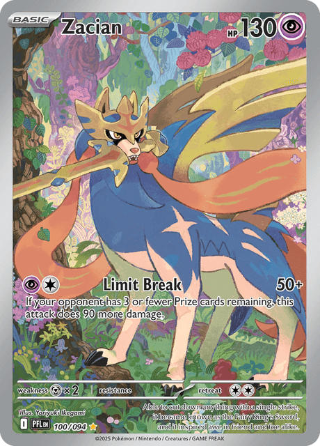 Zacian — Phantasmal Flames 100