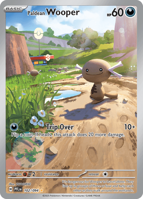 Paldean Wooper — Phantasmal Flames 102
