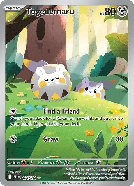 Togedemaru — Phantasmal Flames 104