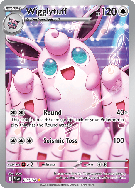 Wigglytuff — Phantasmal Flames 105