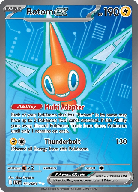 Rotom ex — Phantasmal Flames 111