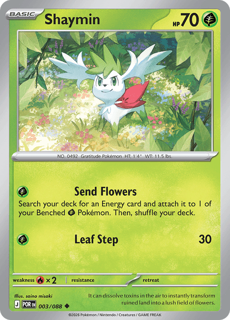 Shaymin — Perfect Order 3