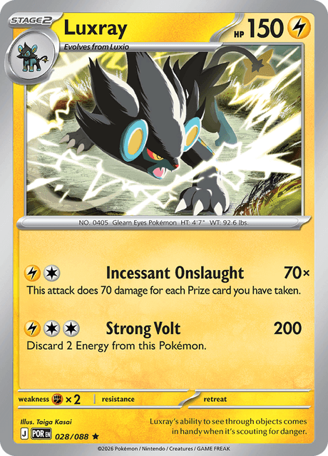 Luxray — Perfect Order 28