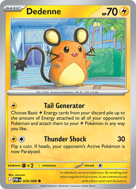 Dedenne — Perfect Order 29