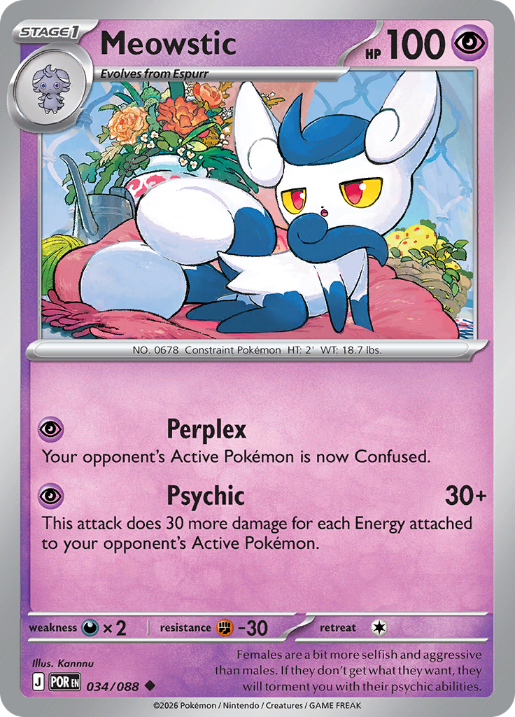 Meowstic — Perfect Order 34