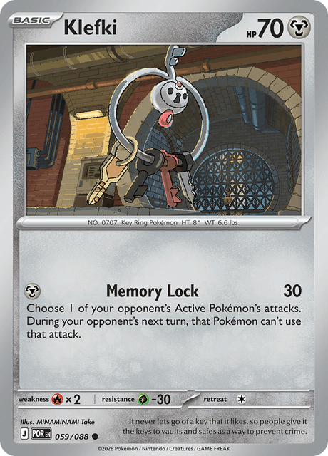 Klefki — Perfect Order 59