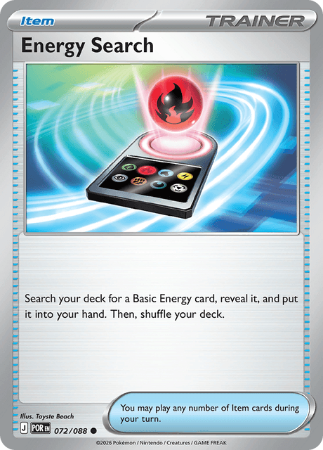 Energy Search — Perfect Order 72