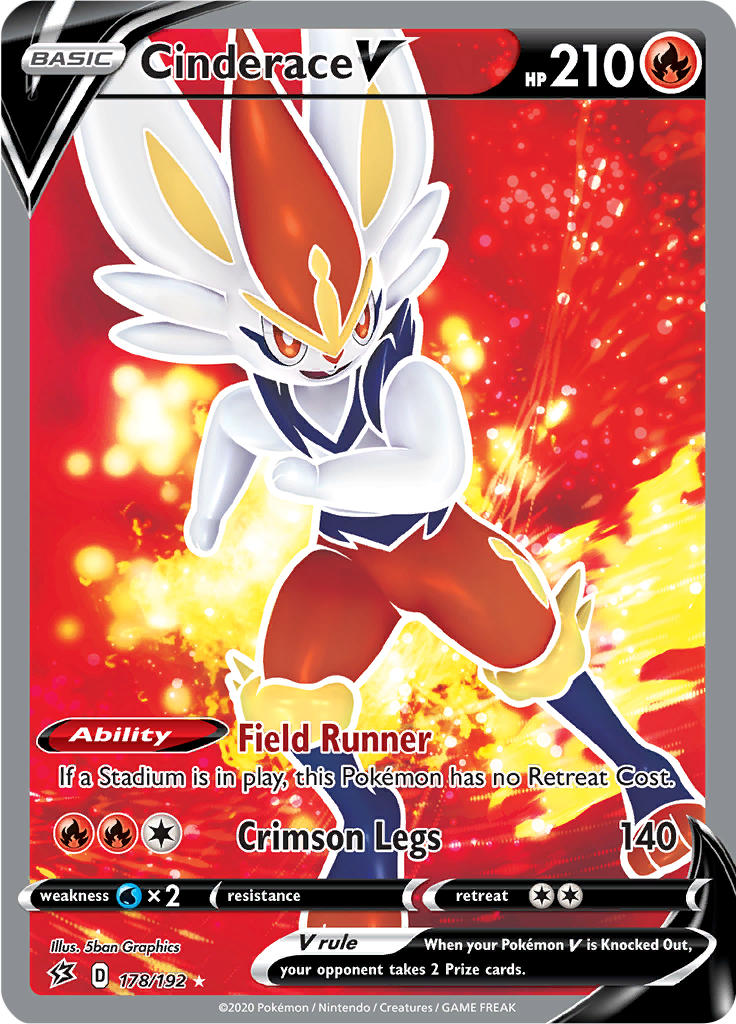 Cinderace V - Rebel Clash (RCL) #178 – Limitless