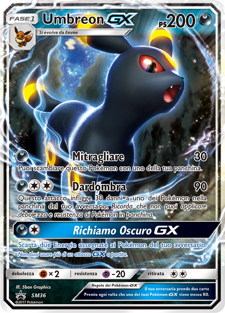 Umbreon-GX - Sun & Moon Promos #SM36 – Limitless