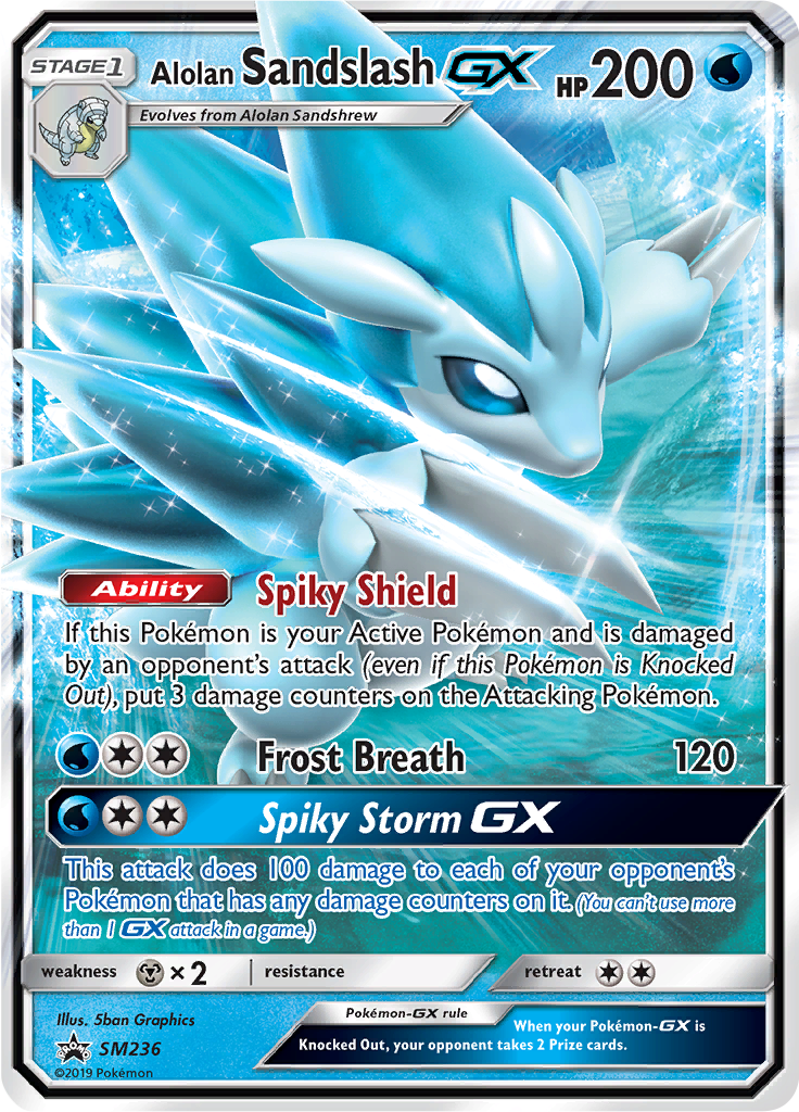 Alolan Sandslash Gx 384 Sm P Promo Holo Pokemon Card Japanese Nm Pokemon Individual Cards Pokemon Trading Card Game