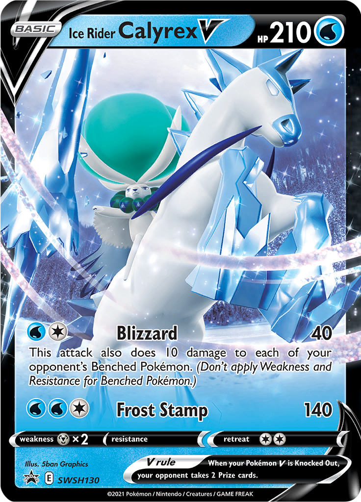 Ice Rider Calyrex V Sword & Shield Promos (SP) 130 Limitless