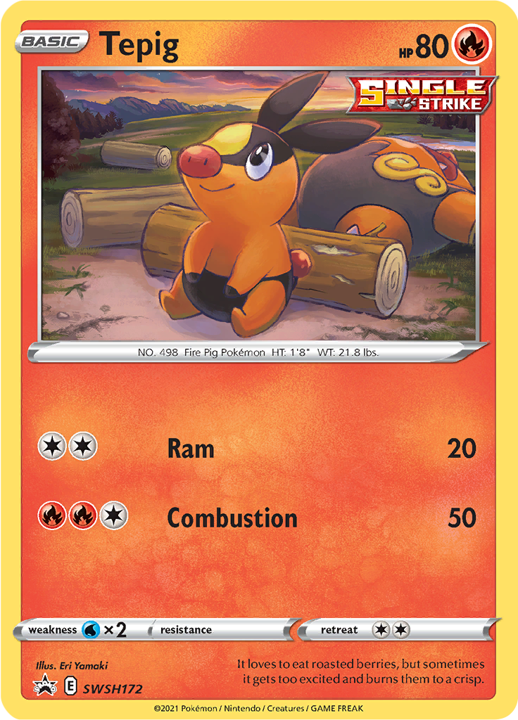 Tepig Sword & Shield Promos (SP) 172 Limitless