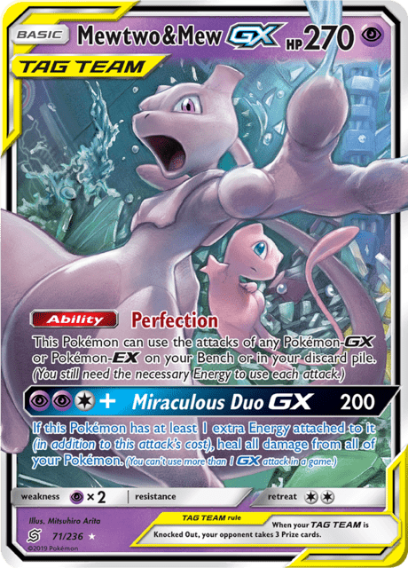 Mewtwo Mew Tag Team Deck Overview Limitless