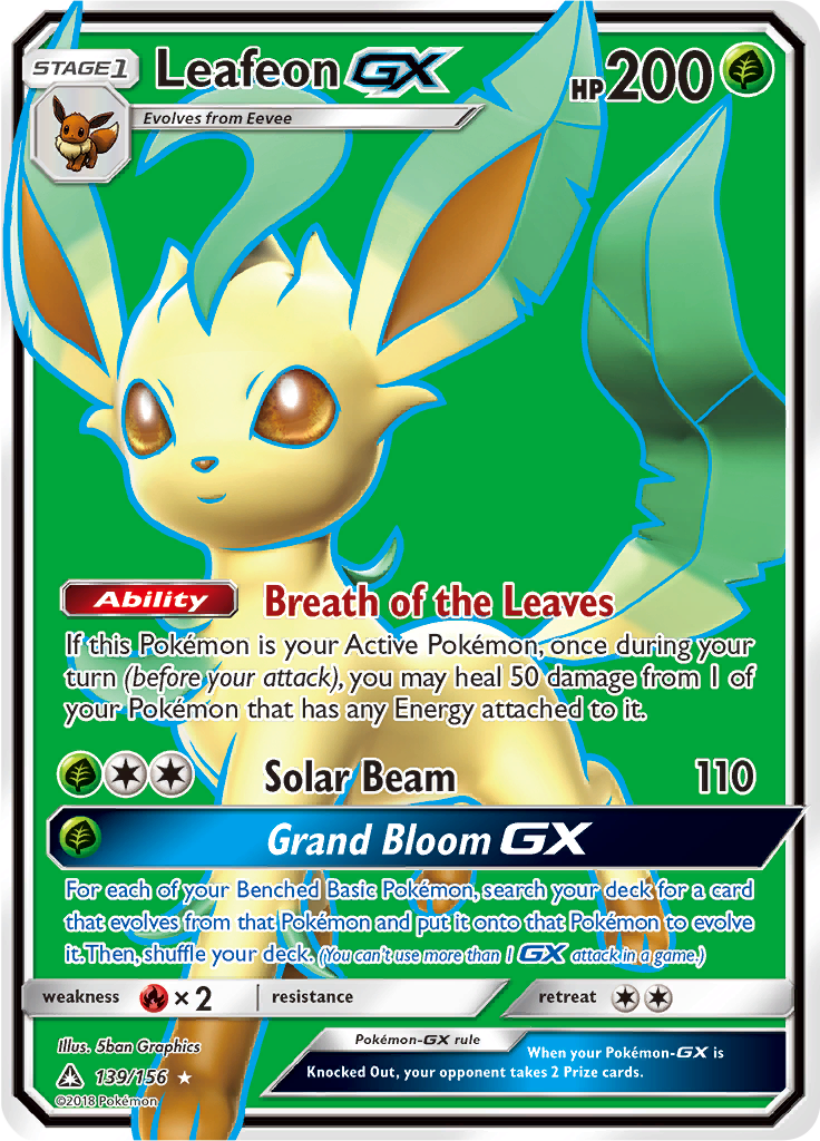 Leafeon-GX - Ultra Prism (UPR) #139 – Limitless