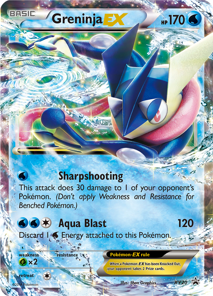 Greninja-EX - XY Promos #XY20 – Limitless